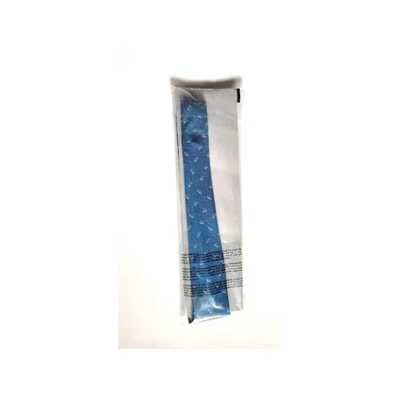 NWT MK Michael Kors Men's Long Slim Slender Tie 100% Silk Turquoise One Size